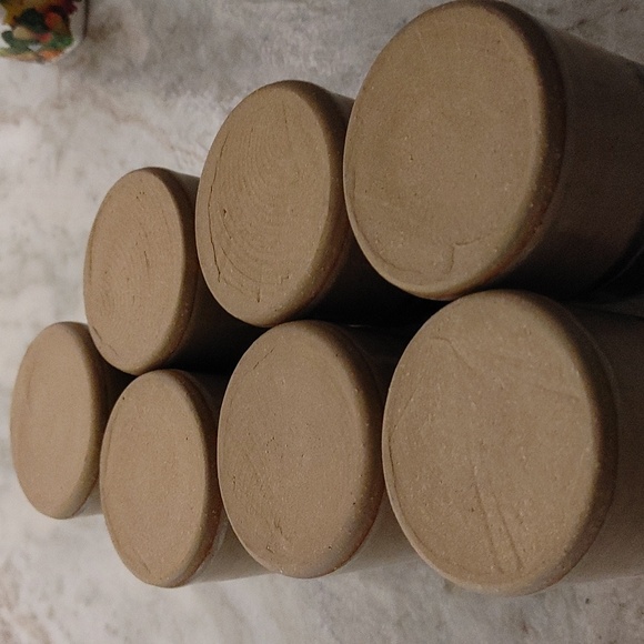 7 Studio Pottery Drinking Vessels 10 oz - Picture 12 of 13